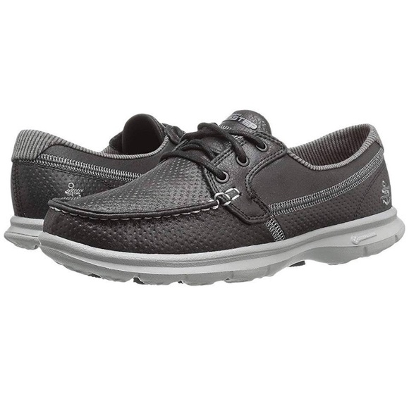 skechers goga max boat shoes